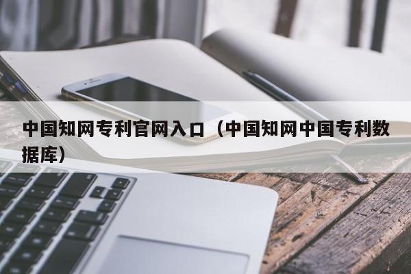 中国知网专利官网入口（中国知网中国专利数据库）